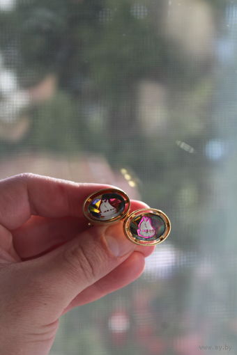 Запонки Корабль унисекс