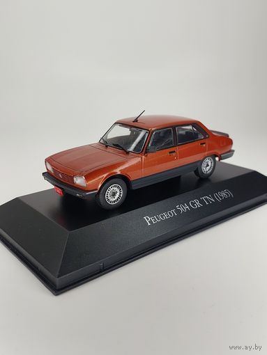 PEUGEOT 504 GR TN (1985) от SALVAT 1:43 Аргентинская журнальная серия.