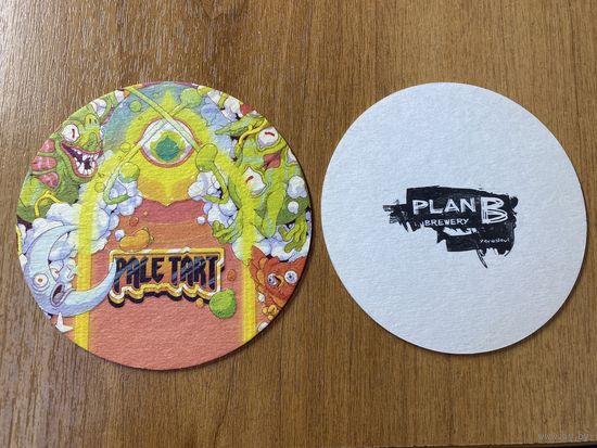 Подставка под пиво пивоварни PLAN B brewery /Россия/ No 11