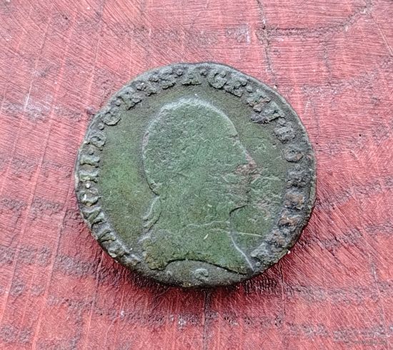 1 крейцер 1800 год Австрия Франц II