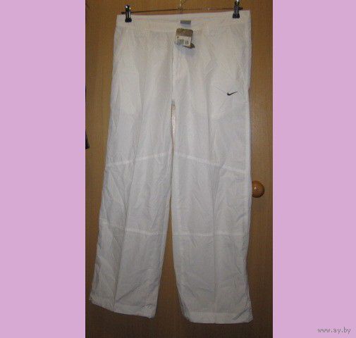 Белые брюки NIKE женские, р.L. Новые.