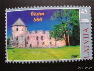 Латвия 2006 замок Ливонского ордена в Вендене