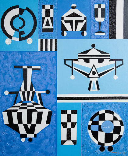 Большая картина маслом (союз художников) Дарья Еремеева