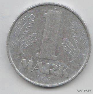 ГЕРМАНСКАЯ ДЕМОКРАТИЧЕСКАЯ РЕСПУБЛИКА 1 МАРКА 1972. ГОД ТИП. РЕДКАЯ
