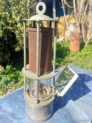 Шахтерская лампа - индикатор газа. СССР,1986 год