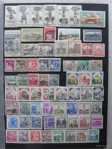 Продажа коллекции с 1 рубля! Культура и искусство на почтовых марках мира.