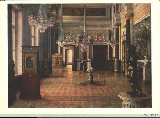 Зал Леонардо да Винчи 1964 СССР Эрмитаж