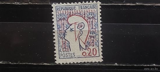 РАСПРОДАЖА ФРАНЦИЯ 1961г. Полная серия. Гаш.