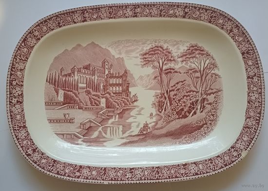 Сервировочное блюдо из коллекции.Датируется 1950 - ми годами. (Старая Англия, Кембридж).Англия.