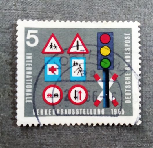 Марка Германия 1965 год Международная выставка