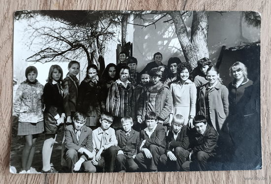 Школьники СССР (7 кл. 1977 г)