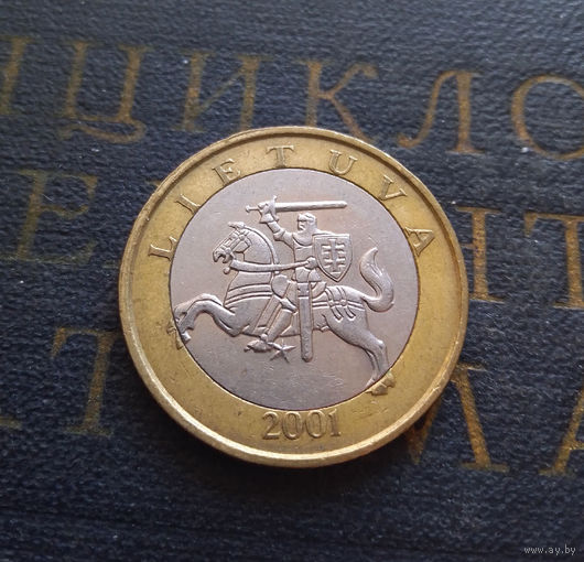 2 лита 2001 Литва #05