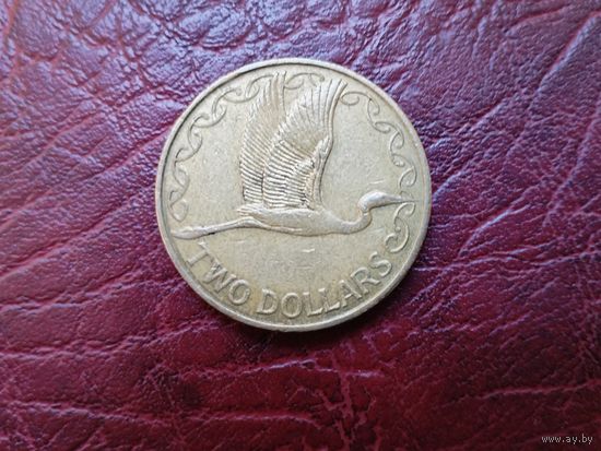 2 доллара 2005 г. Новая Зеландия.