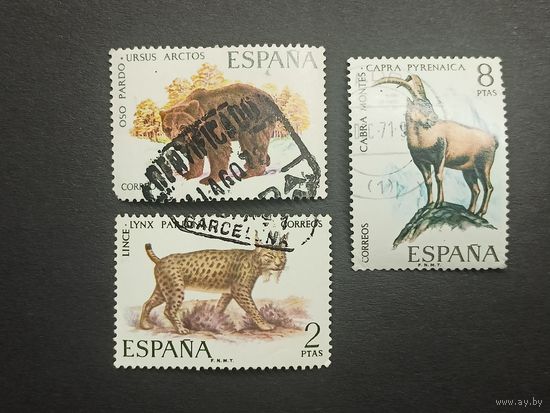 Испания 1971. Животные