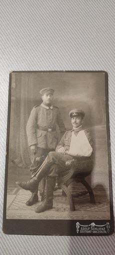 Фото немецких солдат ПМВ ( студийное )