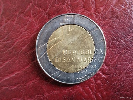 500 лир Сан-Марино 1990 г.