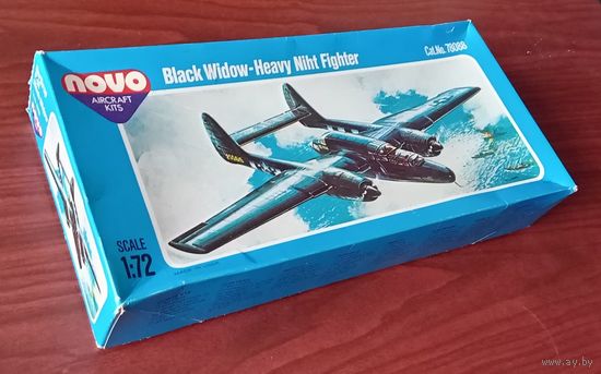 Сборная модель: Northrop P-61 Black Widow ; NOVO (CCCP) 1/72