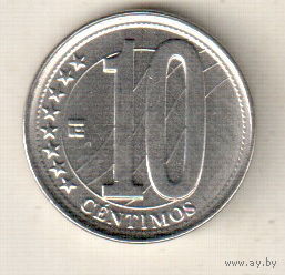 Венесуэла 10 сентимо 2009