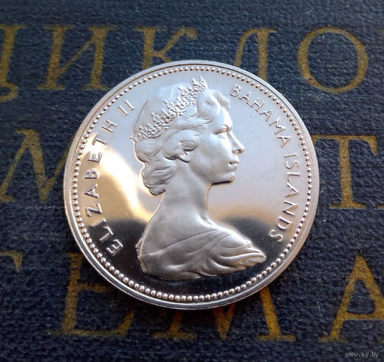 25 центов 1970 Багамские острова (Багамы) UNC #01