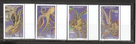 Сомали 2000 Фауна Морская Жизнь Осьминоги