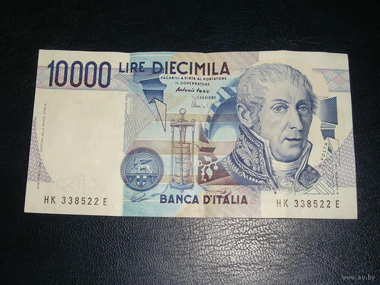 Италия 10.000 Лир 1984