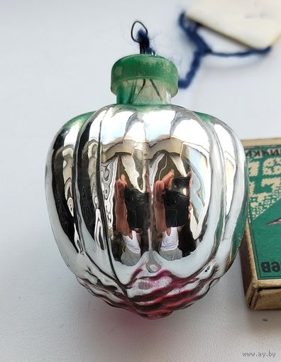 Ёлочная игрушка. Цветок. А-16.