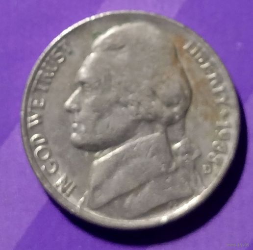 5 центов 1988  США