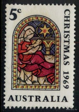 Австралия - 1969 [Mi. 422] Гашеная (AU10)