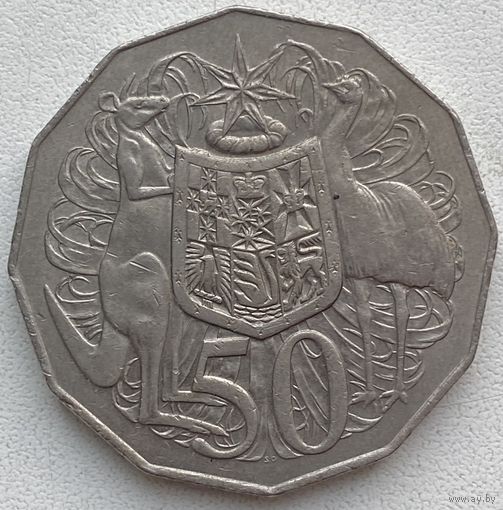 Австралия 50 центов 1976 г.