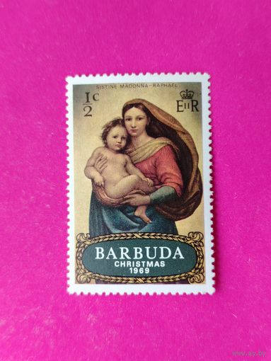 Барбуда. Религия. ( 1 марка ) 1969 года. 6-8.