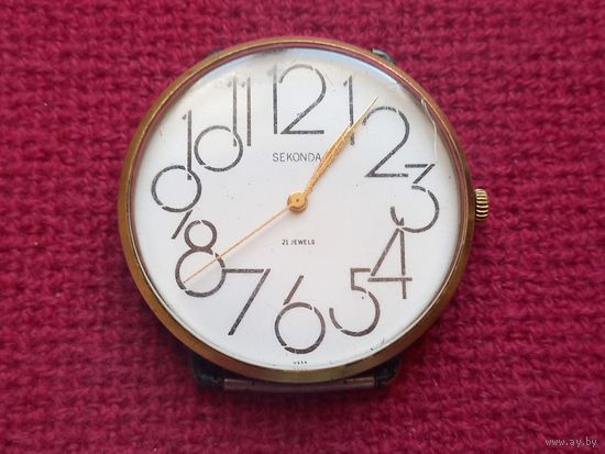 Часы Seconda. СССР. 21 камень.