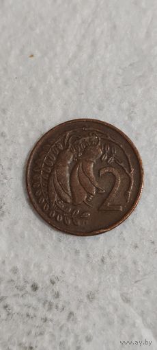 Новая Зеландия 2 цент 1974