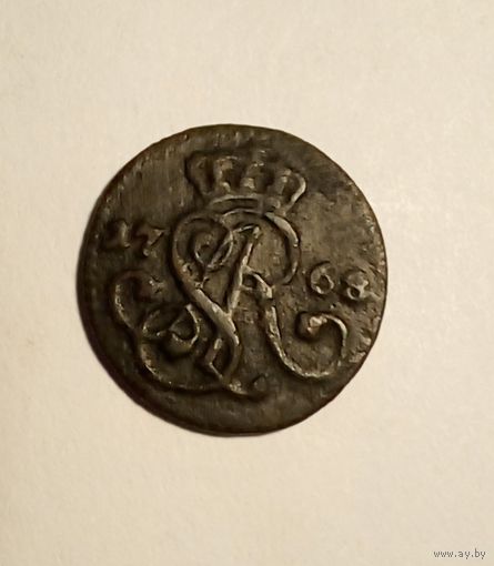 Солид 1768 г Станислав Август Понятовский отличный