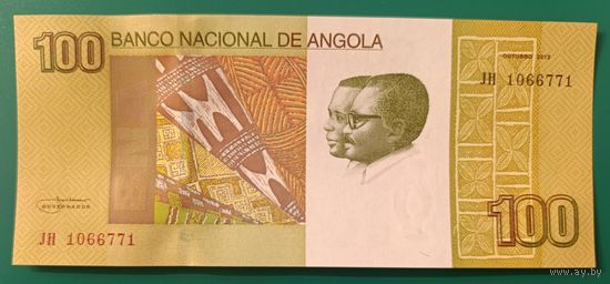 100 кванза 2012 года - Ангола - UNC