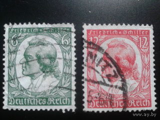 Германия 1934 Шиллер, поэт полная серия