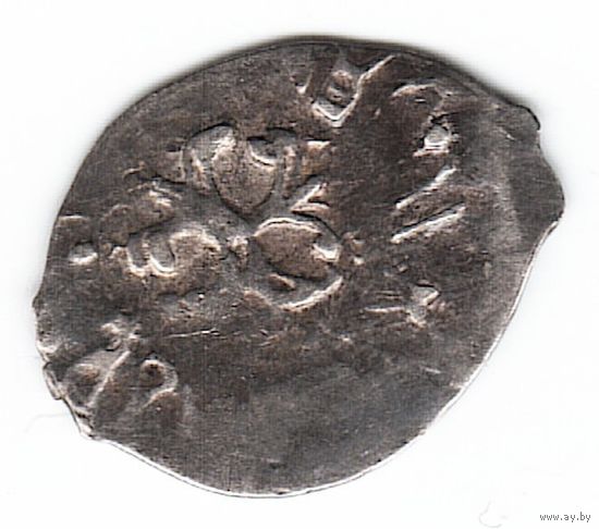 Деньга ~1485-1505 Иван III Васильевич (Великий) Трилистник чеканка в Москве _состояние XF