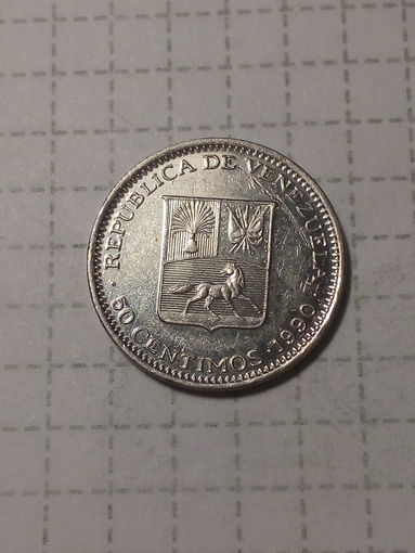 50 сентимо Венесуэла 1990 год