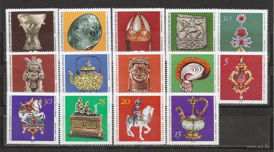 ФФ5 ГДР 1970-71 Сокровища музея