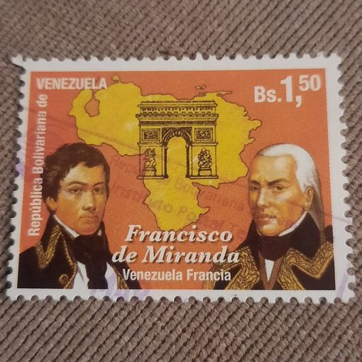 Венесуэлла. Francisco de Miranda