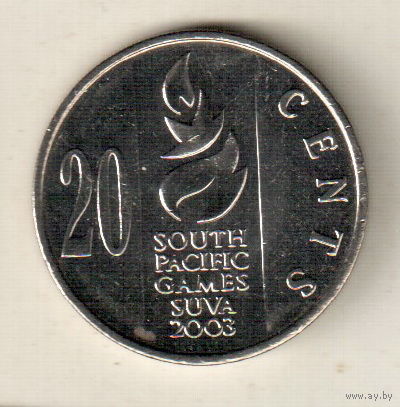 Фиджи 20 цент 2003 Тихоокеанские игры 2003