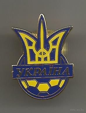 Значок. Федерация футбола Украины.