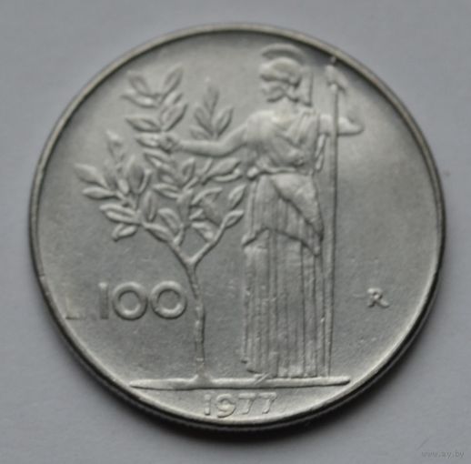 Италия, 100 лир 1977 г.