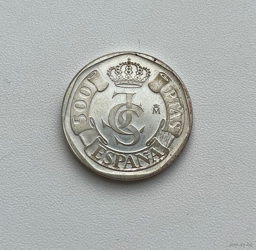 ИСПАНИЯ  500 песет 1987 г. (проба)