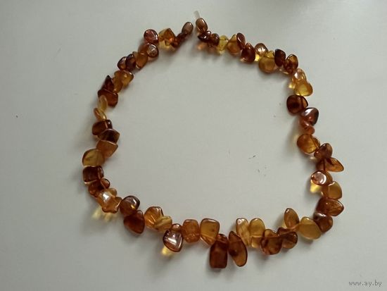 Бусы янтарь 2