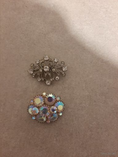 Брошь 2 штуки