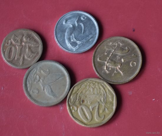 ЮАР 5 монет