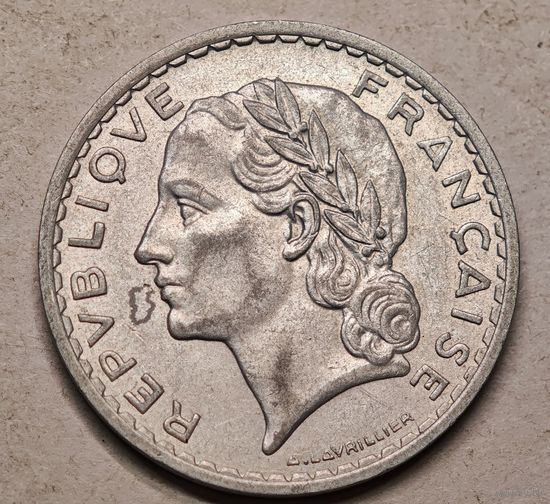 1949 год 5 франков Франция