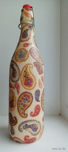 Бутылка декоративная