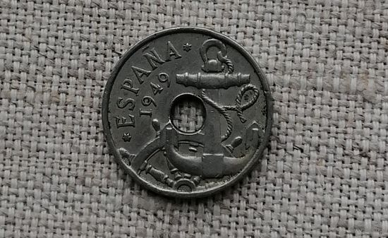 Испания 50 сентимо 1949/Якорь