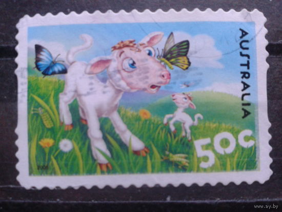 Австралия 2005 Домашняя ферма, козленок